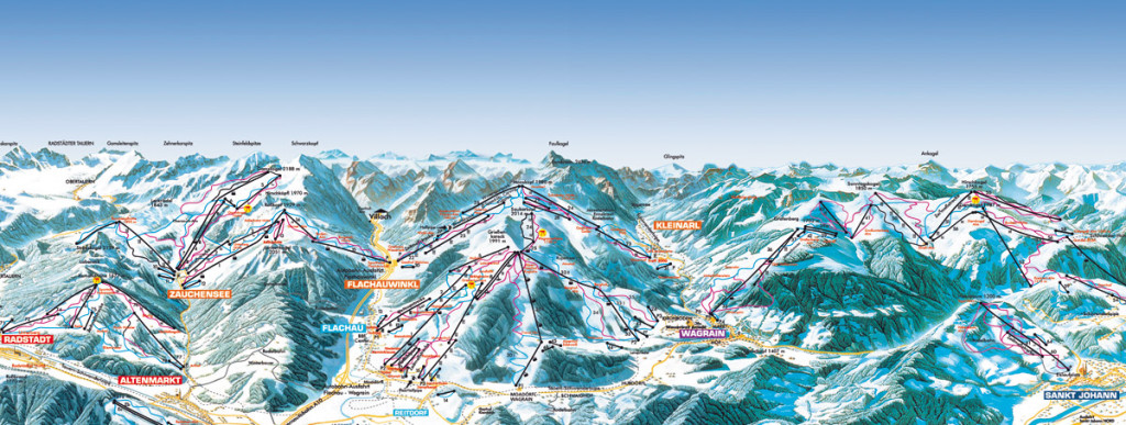 Ski Amade dla singli, narty w Alpach